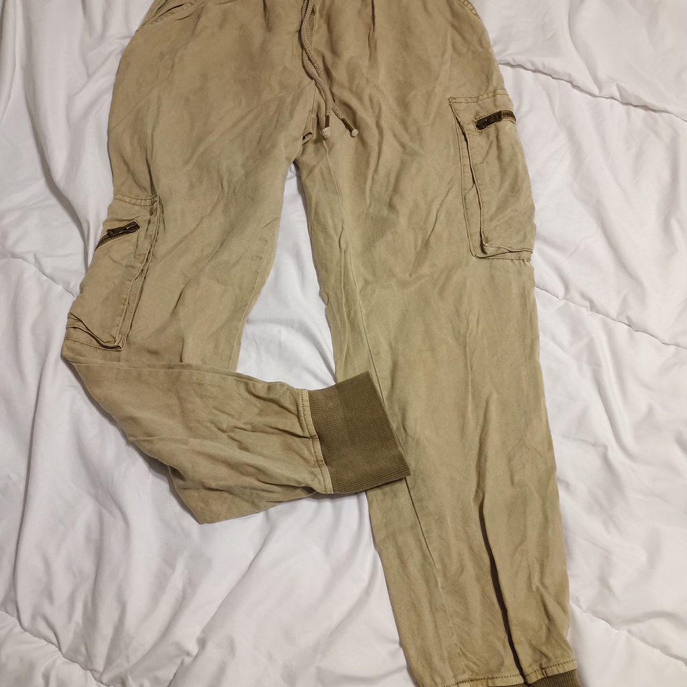 Young Fabulous & Broke Tan Cargo Pants